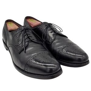 ALLEN EDMONDS "Sanford" Cap-Toe Derby Oxford Lace-Up Shoes - Size 12 AAA